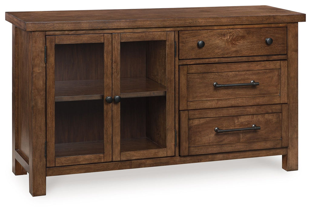 Kristiland - Dining Room Server - Warm Brown