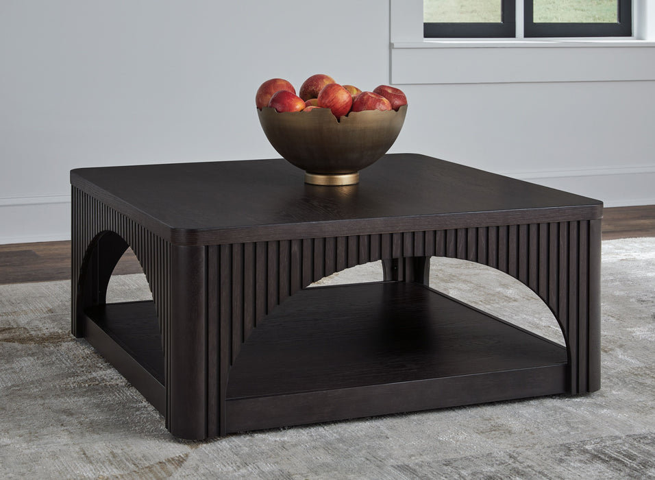 Yellink - Black - Square Cocktail Table