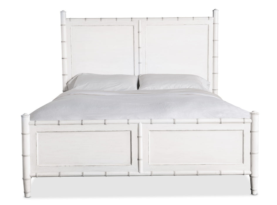 Charleston - Queen Panel Bed - White