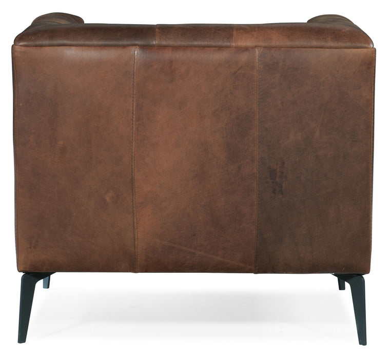 Nicolla - Leather Stationary Chair