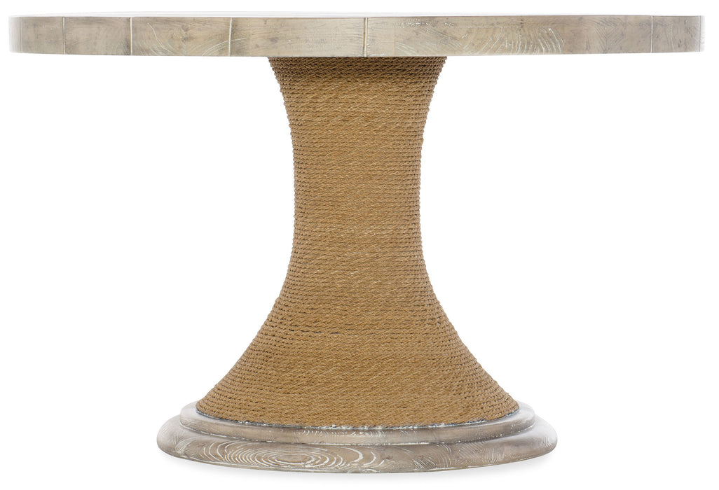 Amani - 48" Round Pedestal Dining Table