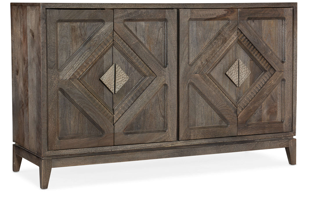 Commerce And Market - Carved Accent Chest