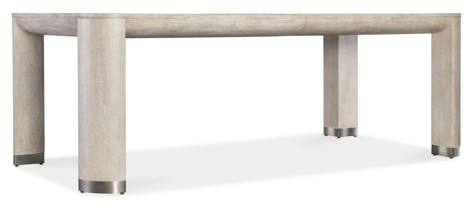 Modern Mood - Leg Dining Table With 1-24in Leaf
