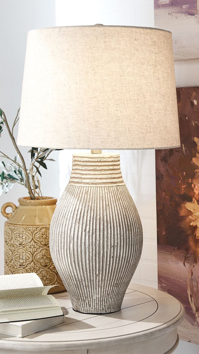 Layal - Black - Paper Table Lamp