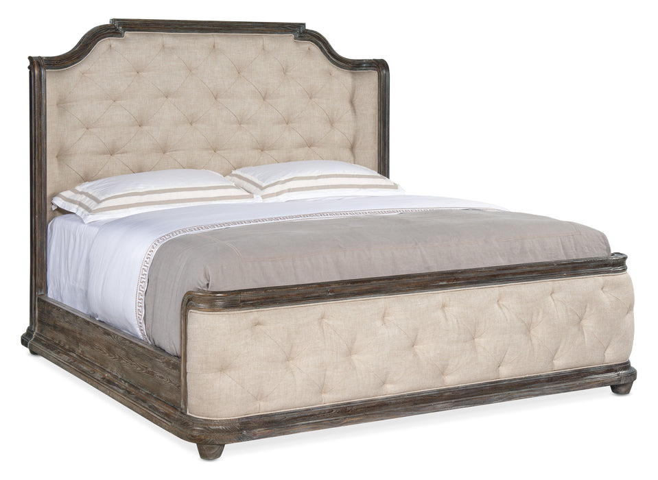 Traditions - Upholstered Panel Bed