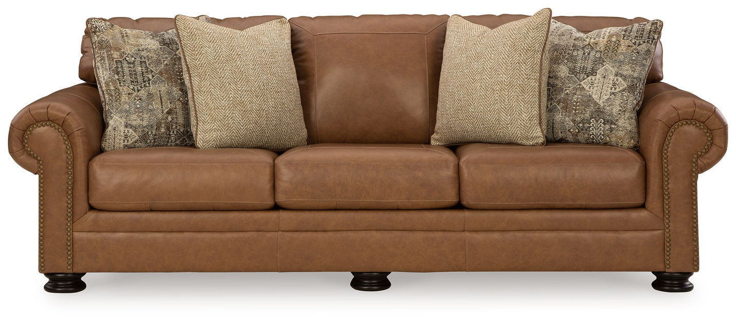 Carianna Caramel Queen Sofa Sleeper — Goree's Furniture Express (AL)