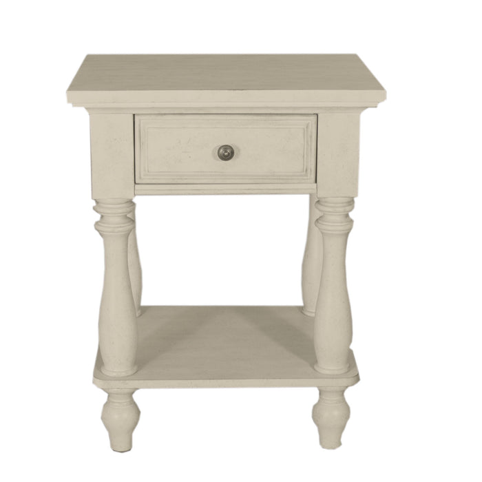 High Country - Leg Night Stand - White