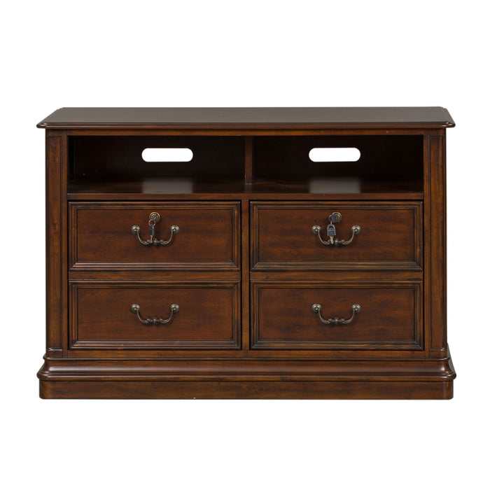 Brayton Manor - Jr Executive Media Lateral File - Dark Brown