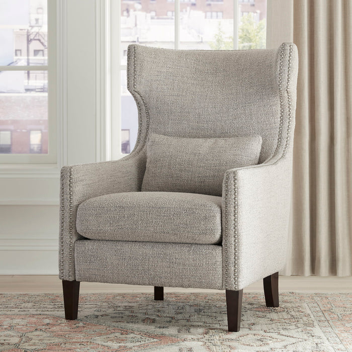 Davenport - Upholstered Accent Chair - White Porcelain