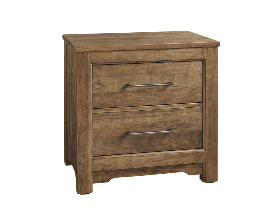 Crafted Cherry - Nightstand - 2 Drawers