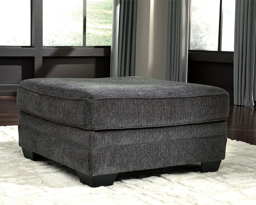 Tracling - Slate - Oversized Accent Ottoman
