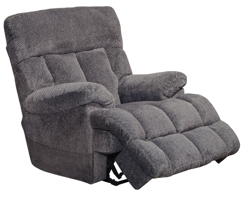 Catnapper Anders Power Lay Flat Recliner with Power Headrest in Dark Chocolate