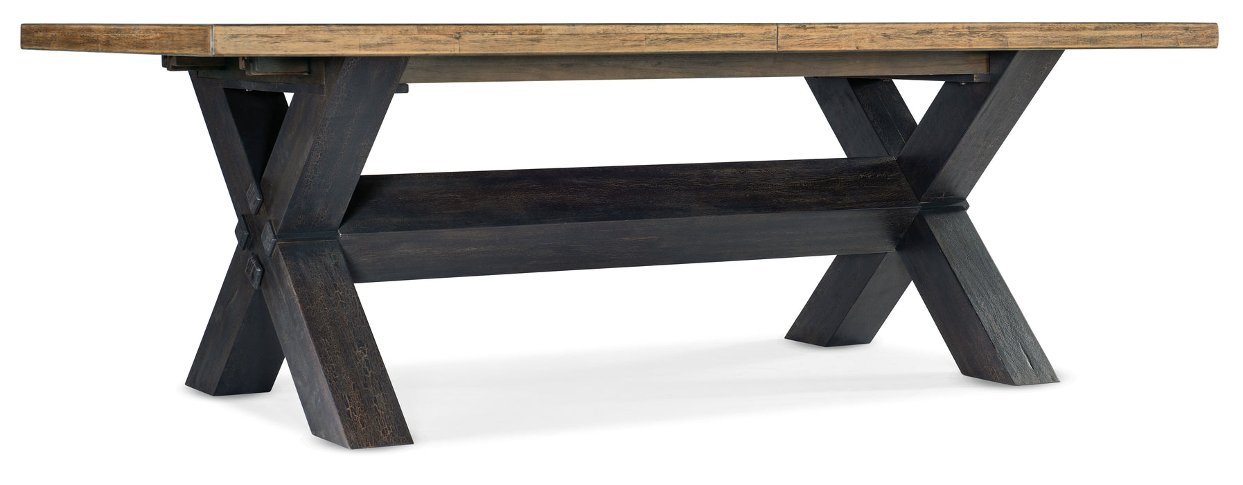 Big Sky - Trestle Dining Table With 2-20" Leaves