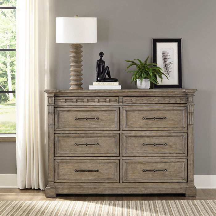 8 drawer clearance dresser brown