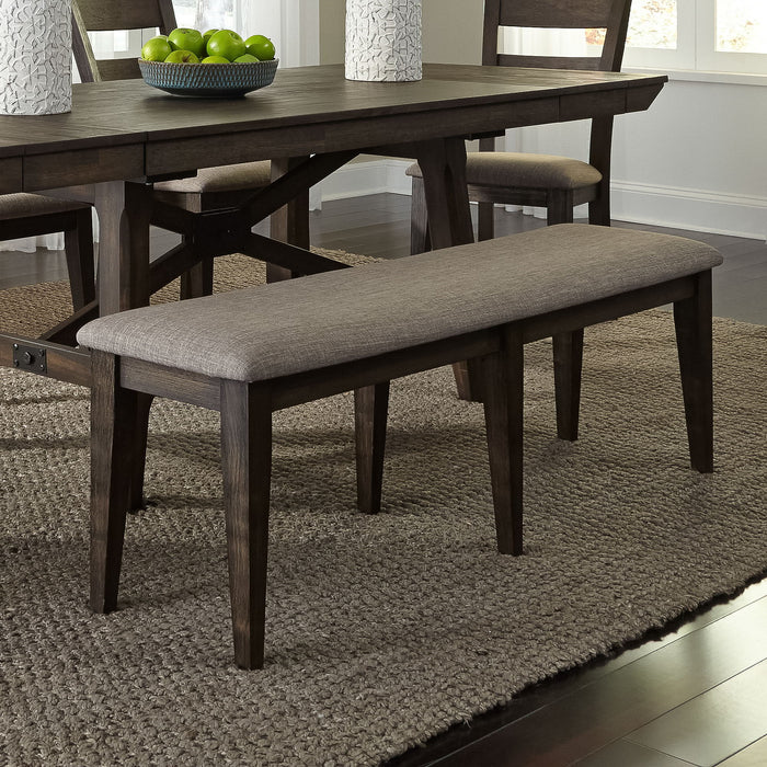 Double Bridge - Dining Bench - Dark Brown