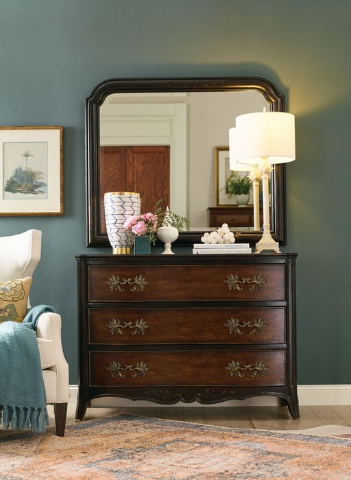 Charleston - Three-Drawer Accent Chest - Dark Brown