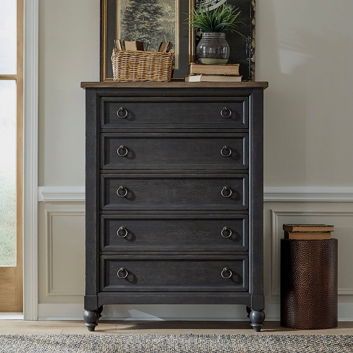 Americana Farmhouse - 5 Drawer Chest