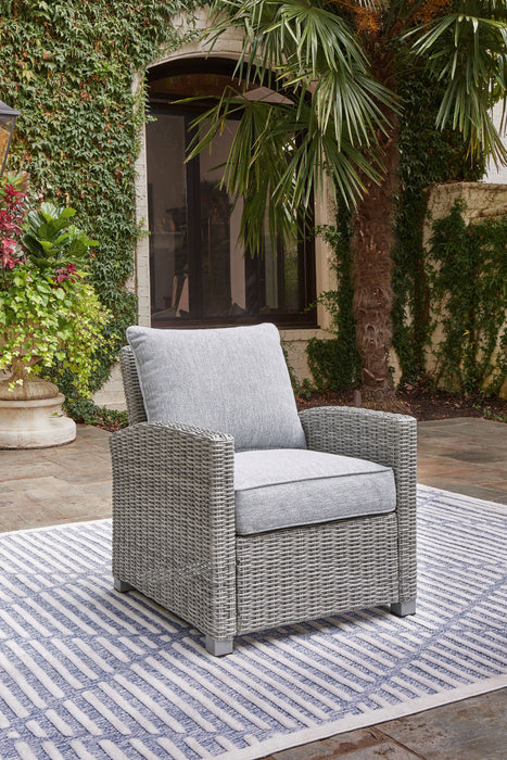 Naples Beach - Light Gray - Lounge Chair W/Cushion