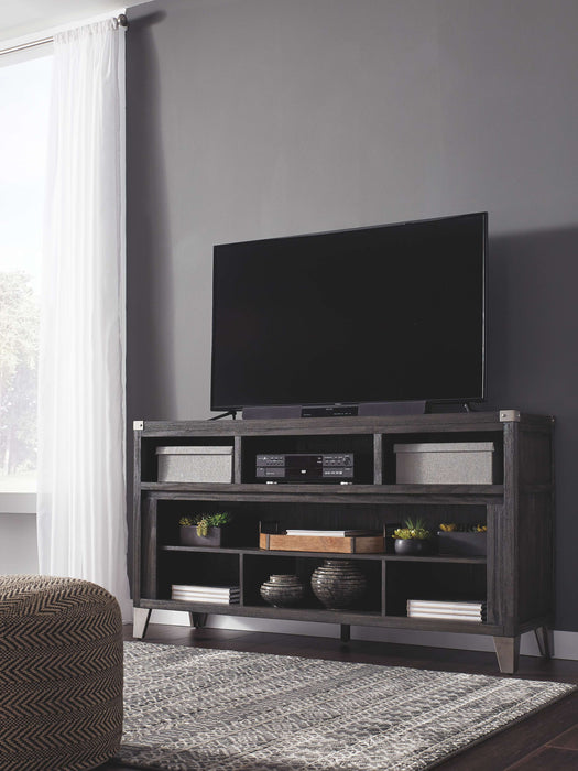 Todoe - Gray - LG TV Stand W/Fireplace Option