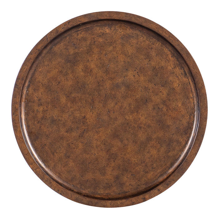 Melange - Barron Accent Table - Bronze