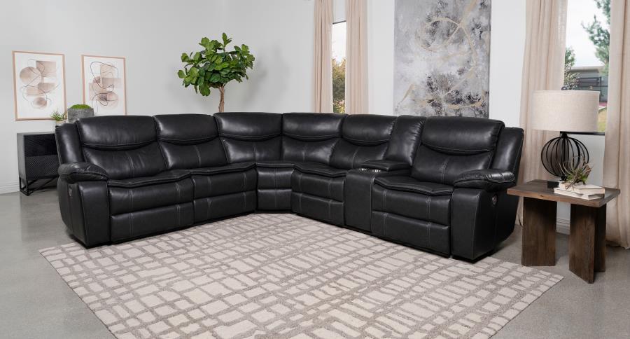 Sycamore - Upholstered Power Reclining Sectional Sofa