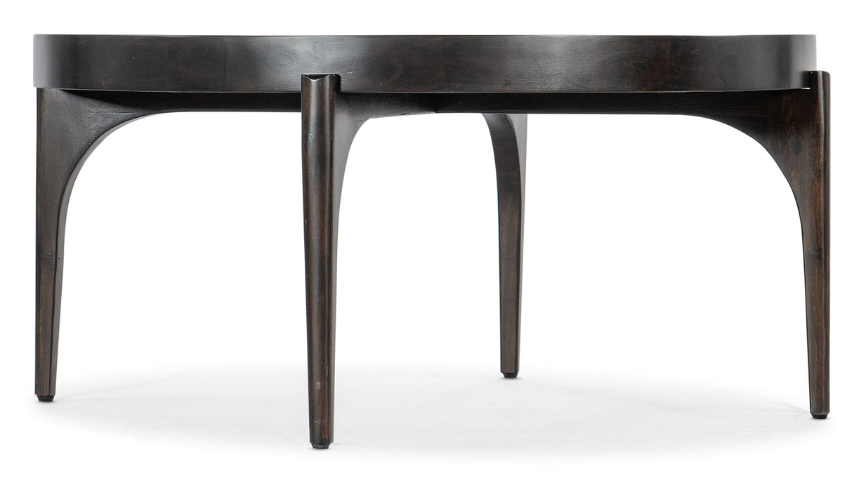 Commerce And Market - Round Cocktail Table - Black